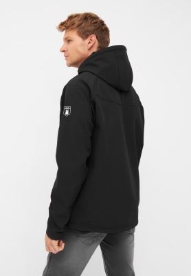 ISLEBY  Softshelljacke BLACK/BLACK
